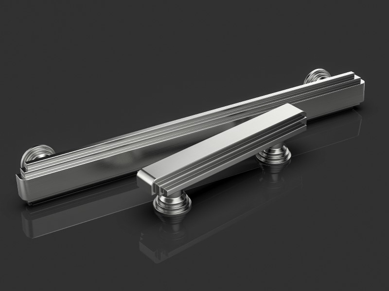 Мебельная ручка Oliver Knights Amr CH II полированный никель