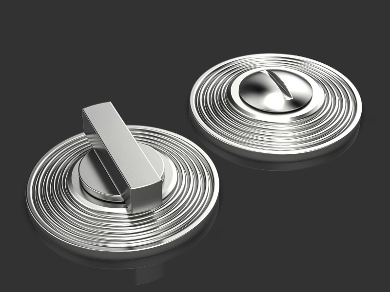 Комплект WC Oliver Knights Cassius T&R полированный хром