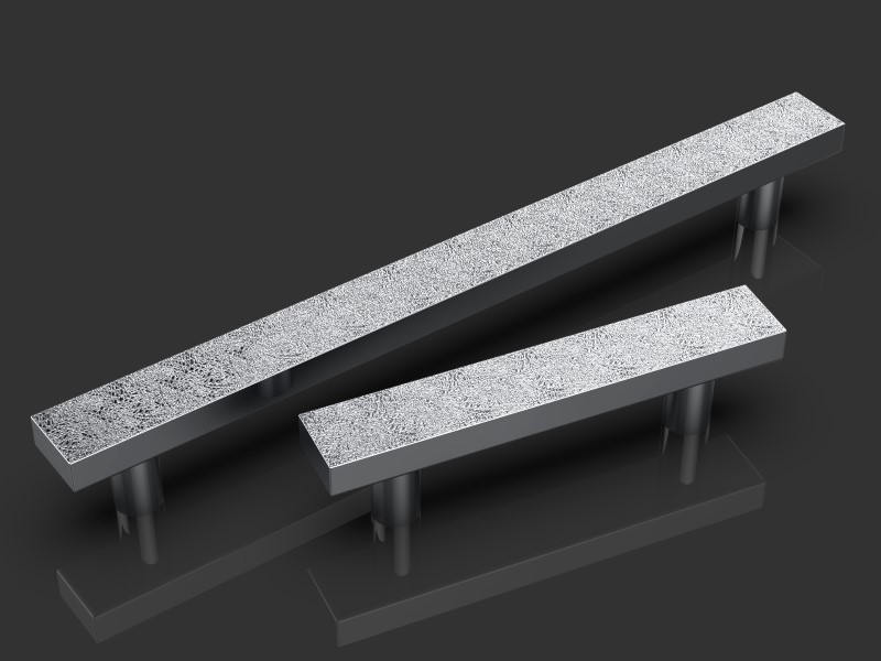 Мебельная ручка Oliver Knights Hutch CH II матовый никель