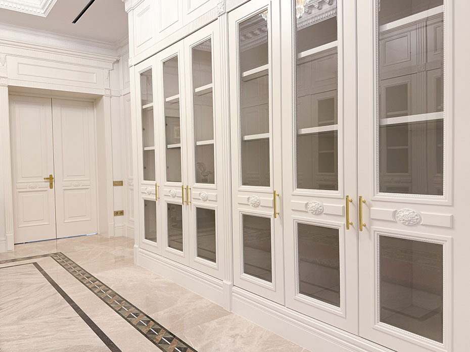 Мебельная ручка-скоба Armac Martin Corona 192 мм полированная латунь