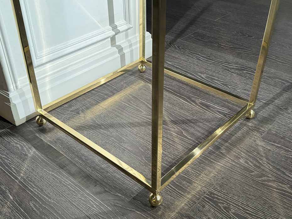 Консоль из латуни FURNITEK Ar-Deco FG-203 полированная латунь