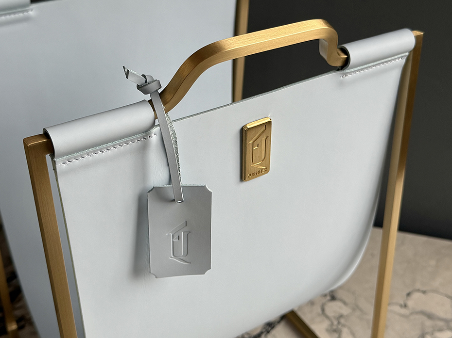 Подставка под сумки FG-189 матовая латунь