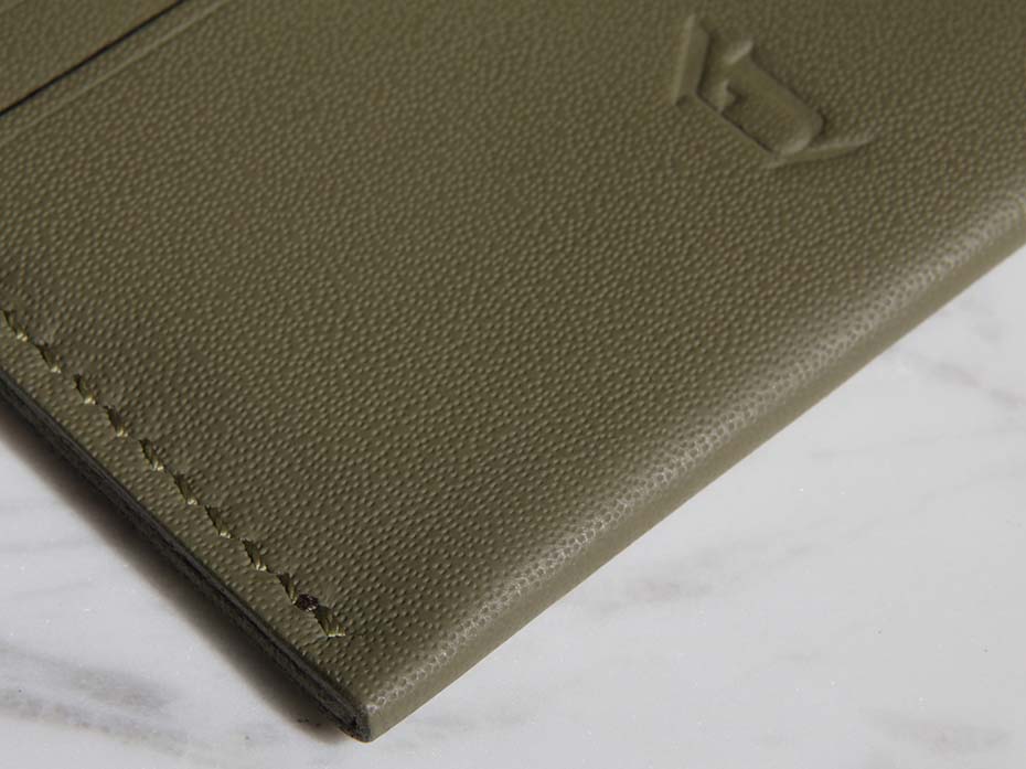 Картхолдер из натуральной кожи FURNITEK модель FG-041004 Elegance Power Green №16