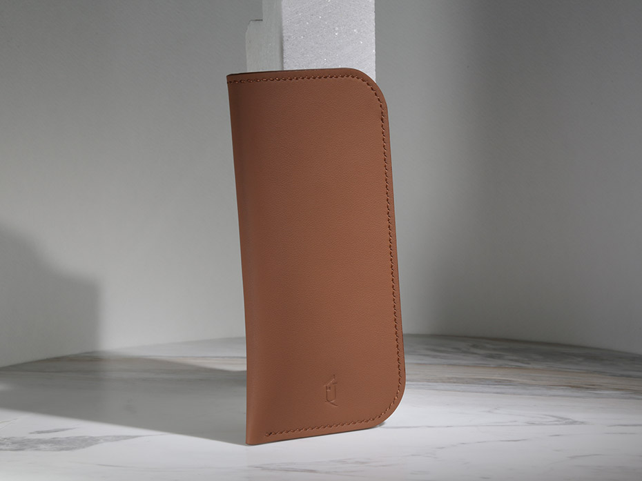 Футляр для очков FURNITEK FG-01010 из натуральной кожи