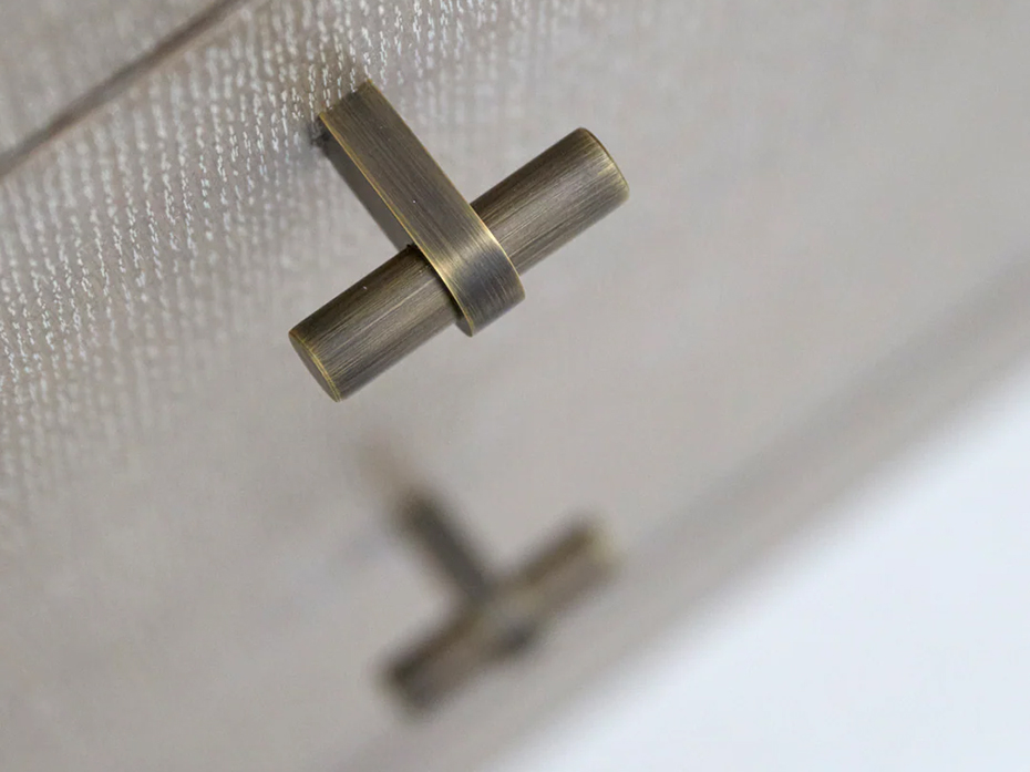 Мебельная ручка Т-образная Armac Martin Arbar 51мм матовый никель