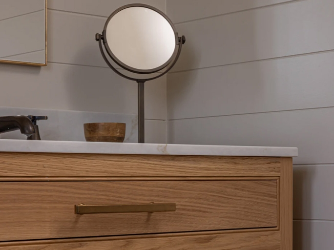 Мебельная ручка-скоба Armac Martin Rotunda 288 мм полированный хром