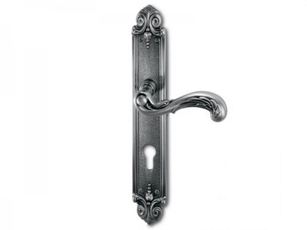 Дверная ручка на планке Salice Paolo BEIRUT 4301 античное серебро