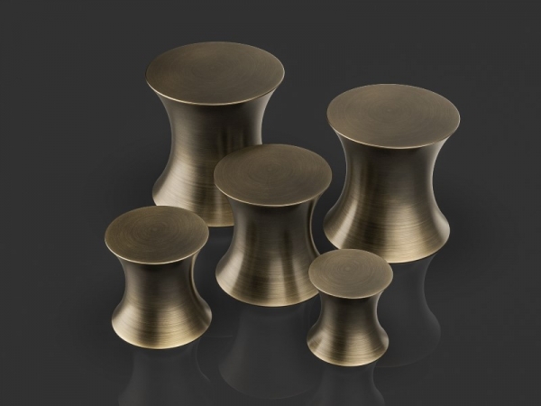 Мебельная ручка Oliver Knights Baudwin античная бронза