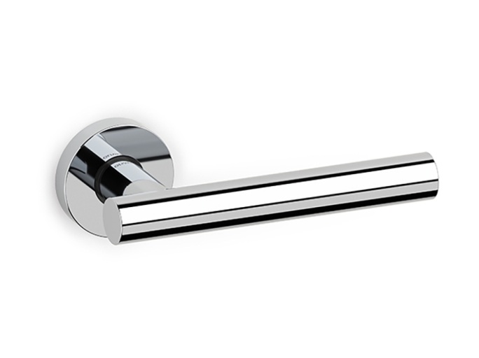 Дверная ручка на круглой розетке Olivari Beijing CR полированный хром