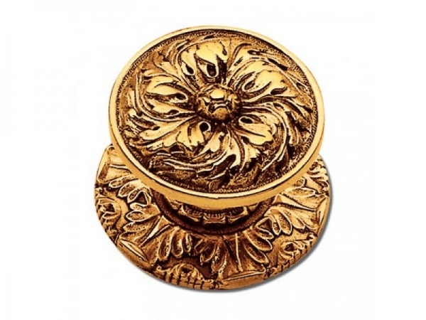 Дверная ручка-кноб Enrico Cassina C21200 золото 24к