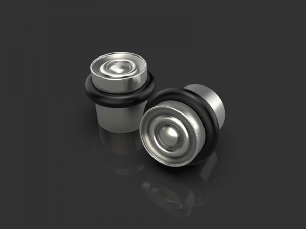 Дверной ограничитель Oliver Knights Cassius DS матовый никель