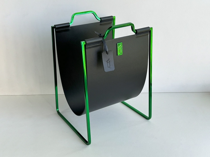 Подставка под сумки FG-178 зеленый полированный никель