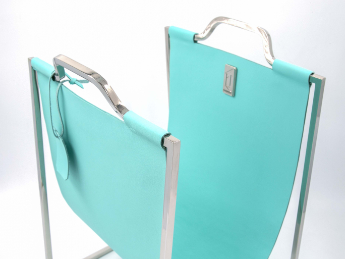 Подставка под сумки Furnitek FG-109 никель