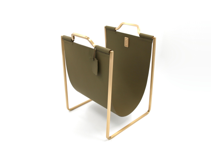 Подставка Furnitek FG-131 матовая латунь