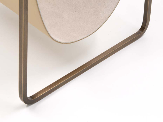 Подставка под сумки Furnitek FG-150 латунь