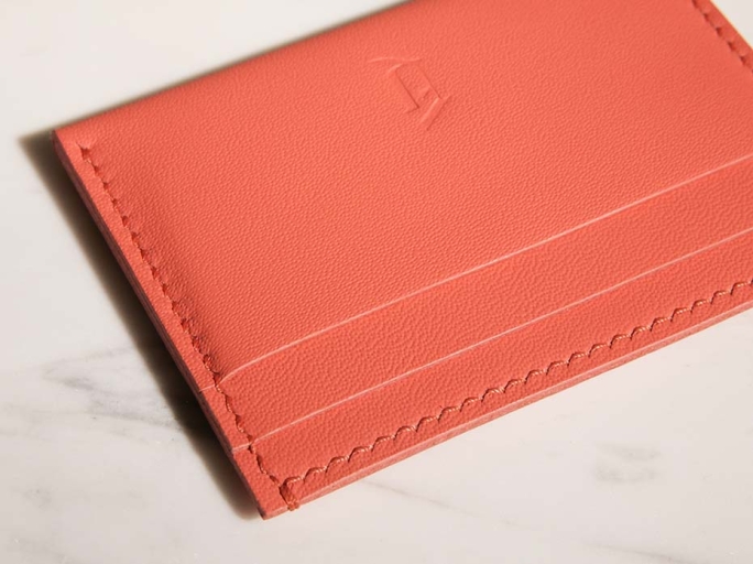 Картхолдер из натуральной кожи FURNITEK модель FG-041006 Elegans Vanity Flamingo, №15