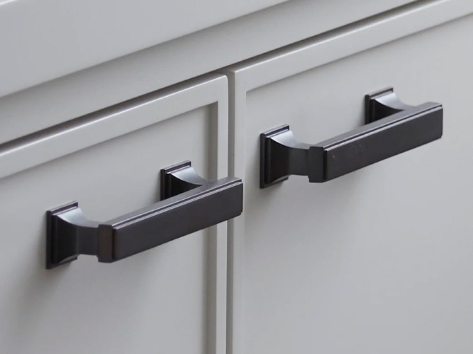 Мебельная ручка-кноб Armac Martin Jefferson 32мм матовая бронза