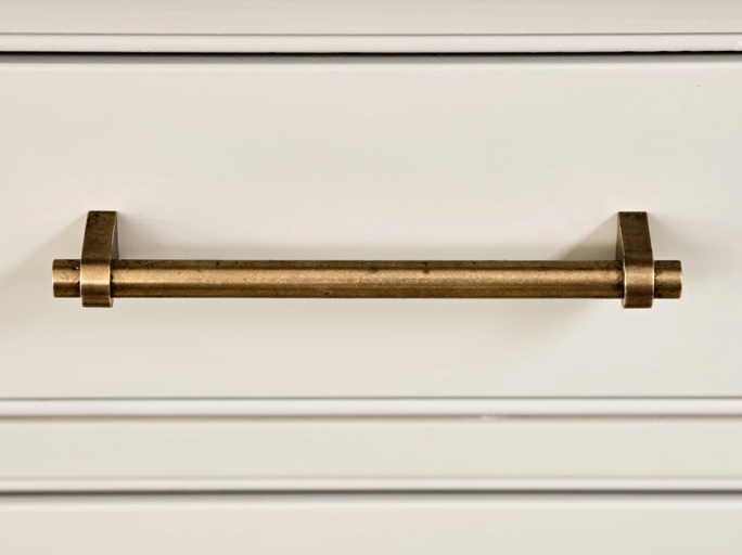 Мебельная ручка-скоба Armac Martin Arbar 203мм матовая латунь