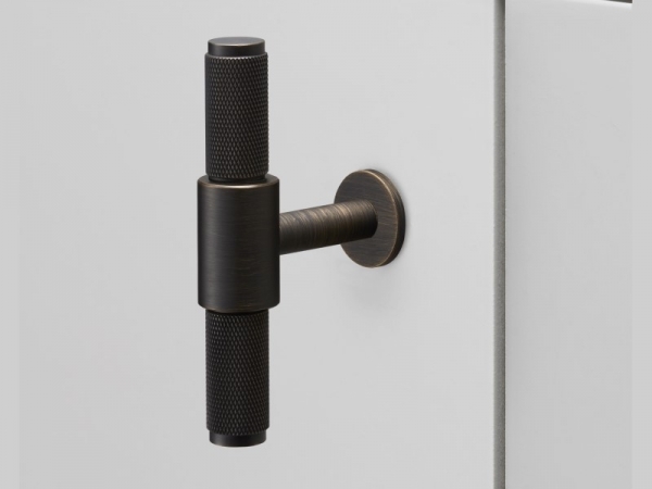 Т-образная ручка Buster & Punch UK-TB-H-SM-C матовая бронза