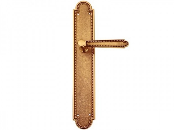 Дверная ручка на планке Enrico Cassina VIRGINIA C12210 французское золото