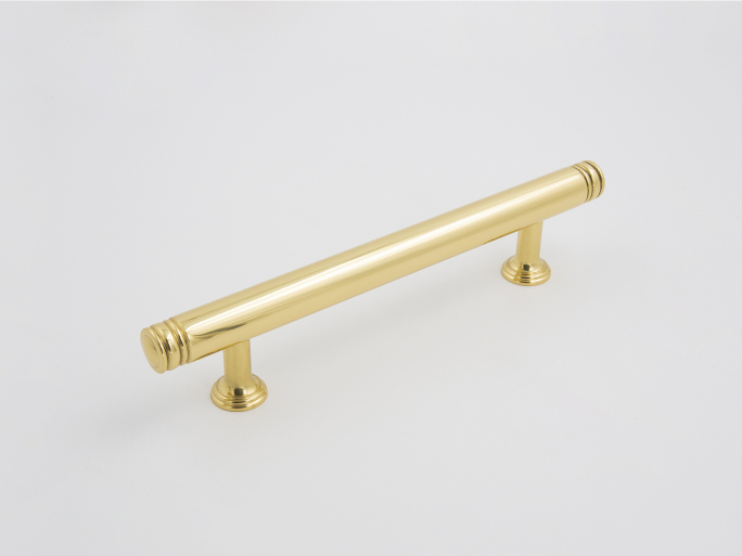 Мебельная ручка-скоба Armac Martin Corona 305 мм полированная латунь