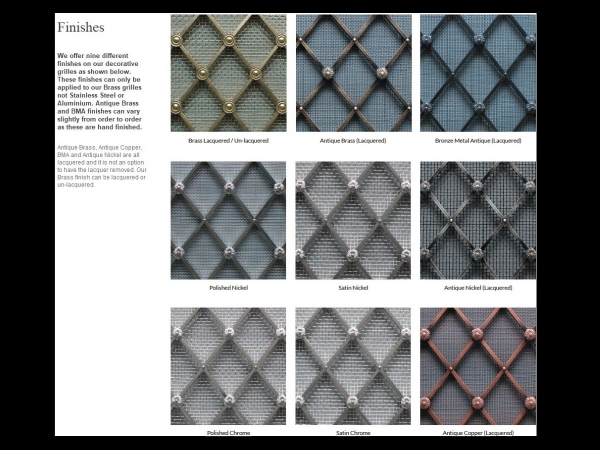 Английская решетка Armac Martin g204.25.cb бронза