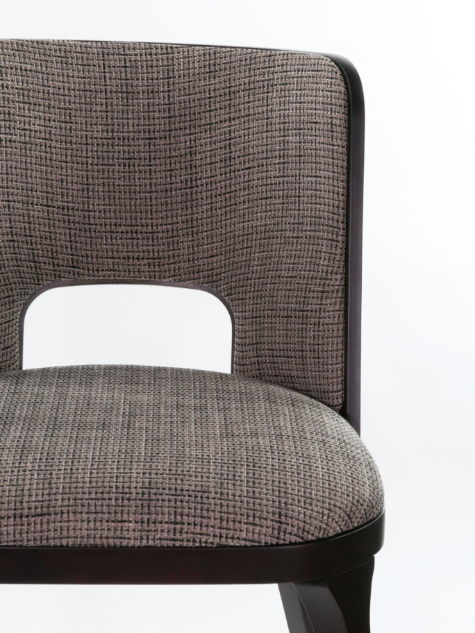 Стул Furnitek FG Luca-F FG-052 из бука цвет венге