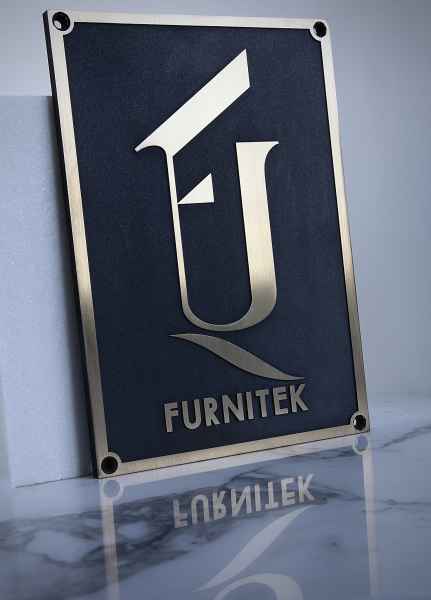 Премиальные шильдики из латуни от FURNTEK